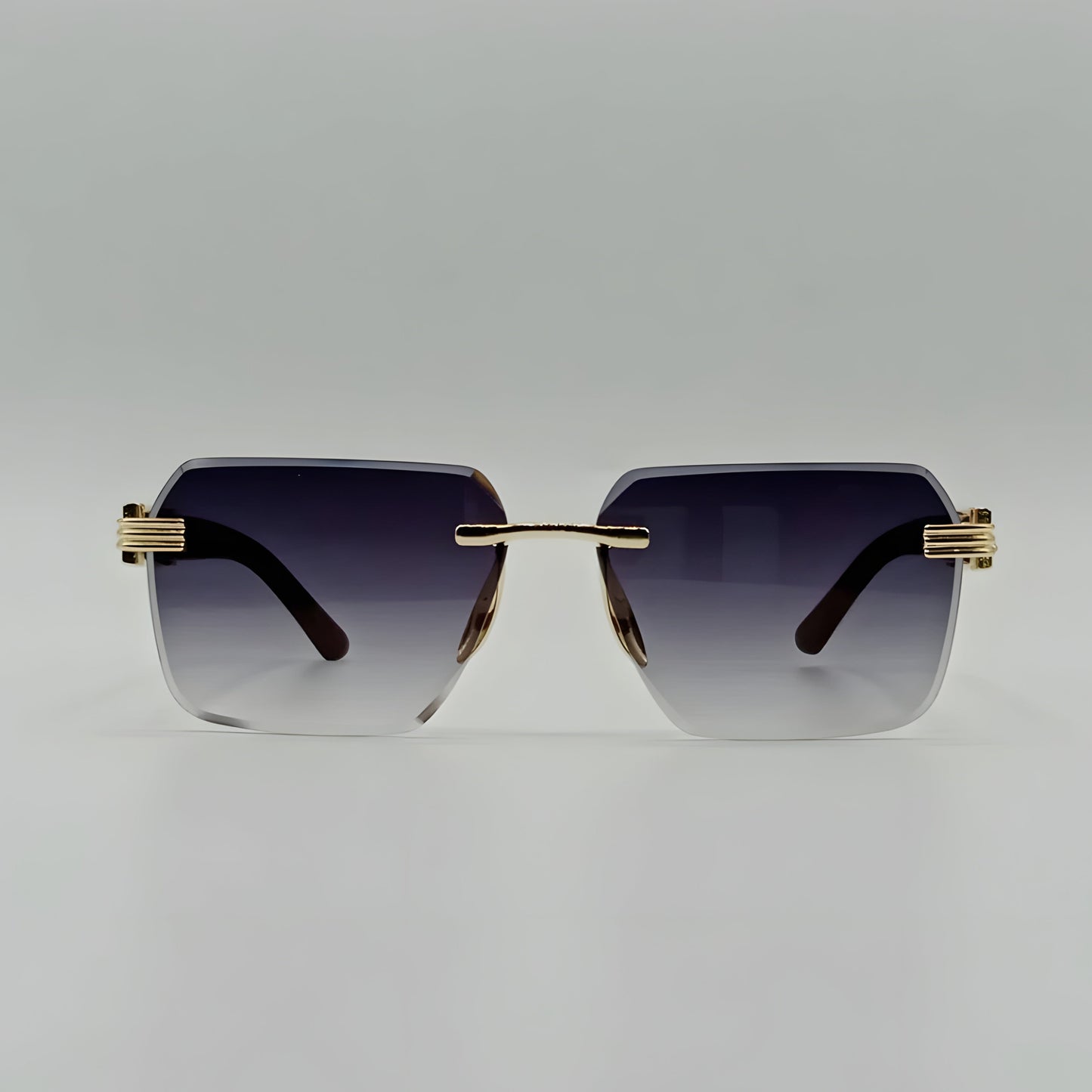 Fashion Rimless Tiger Sunglasses
