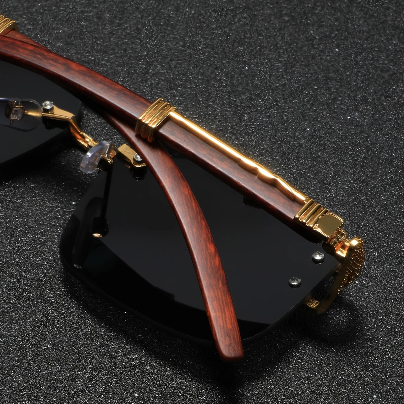 Cheetah Rimless Trendy Sunglasses