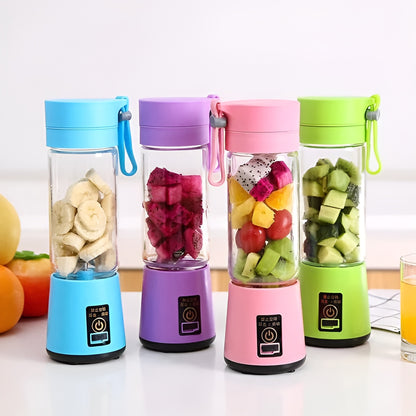 Rechargeable Juicer Blender – 6 Sharp Blades | 380ml Cup
