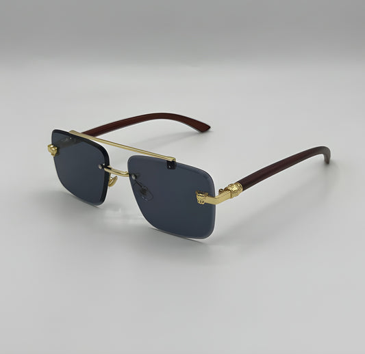 Tiger Classic Shaded Vintage Rimless