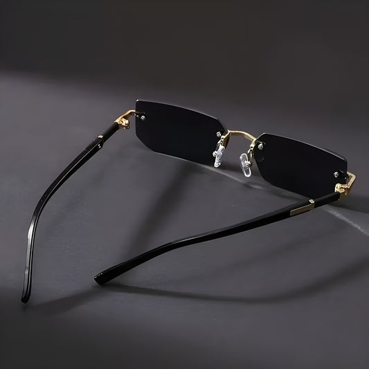 Classic Cartier Rimless Sunglasses