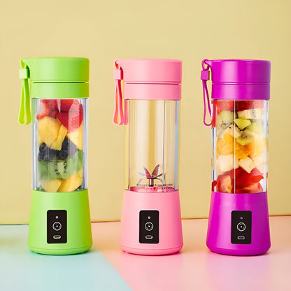 Rechargeable Juicer Blender – 6 Sharp Blades | 380ml Cup