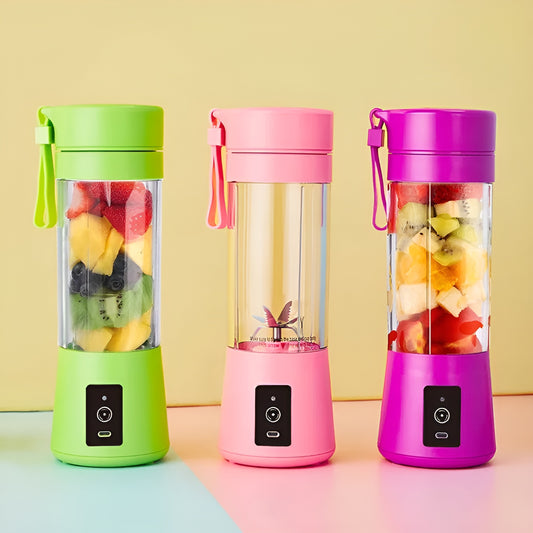 Rechargeable Juicer Blender – 6 Sharp Blades | 380ml Cup