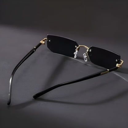 Classic Cartier Rimless Sunglasses