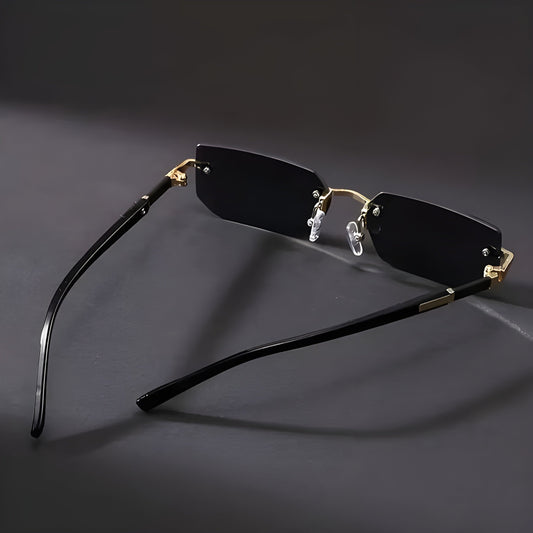 Classic Cartier Rimless Sunglasses