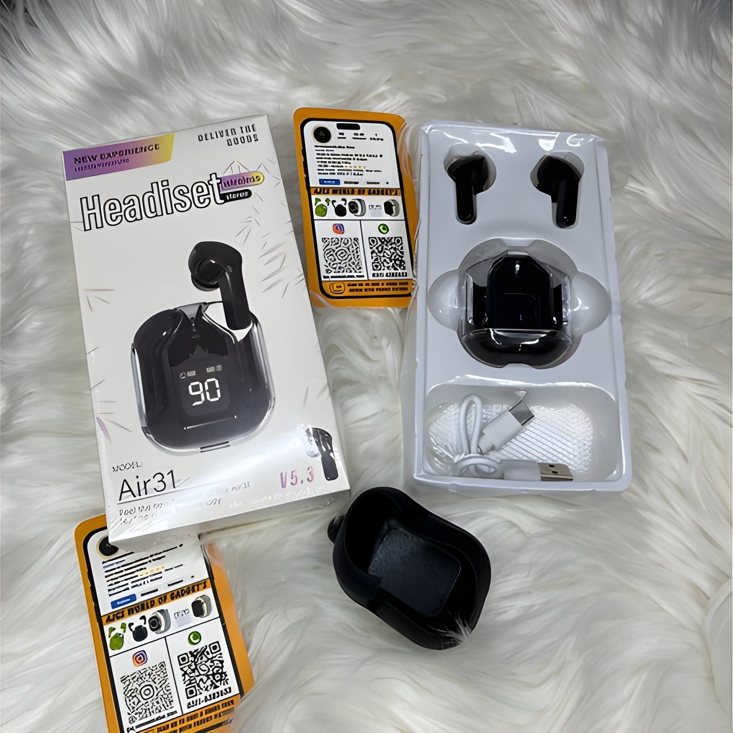 Air31 Earbuds - Free Cover and Pouch