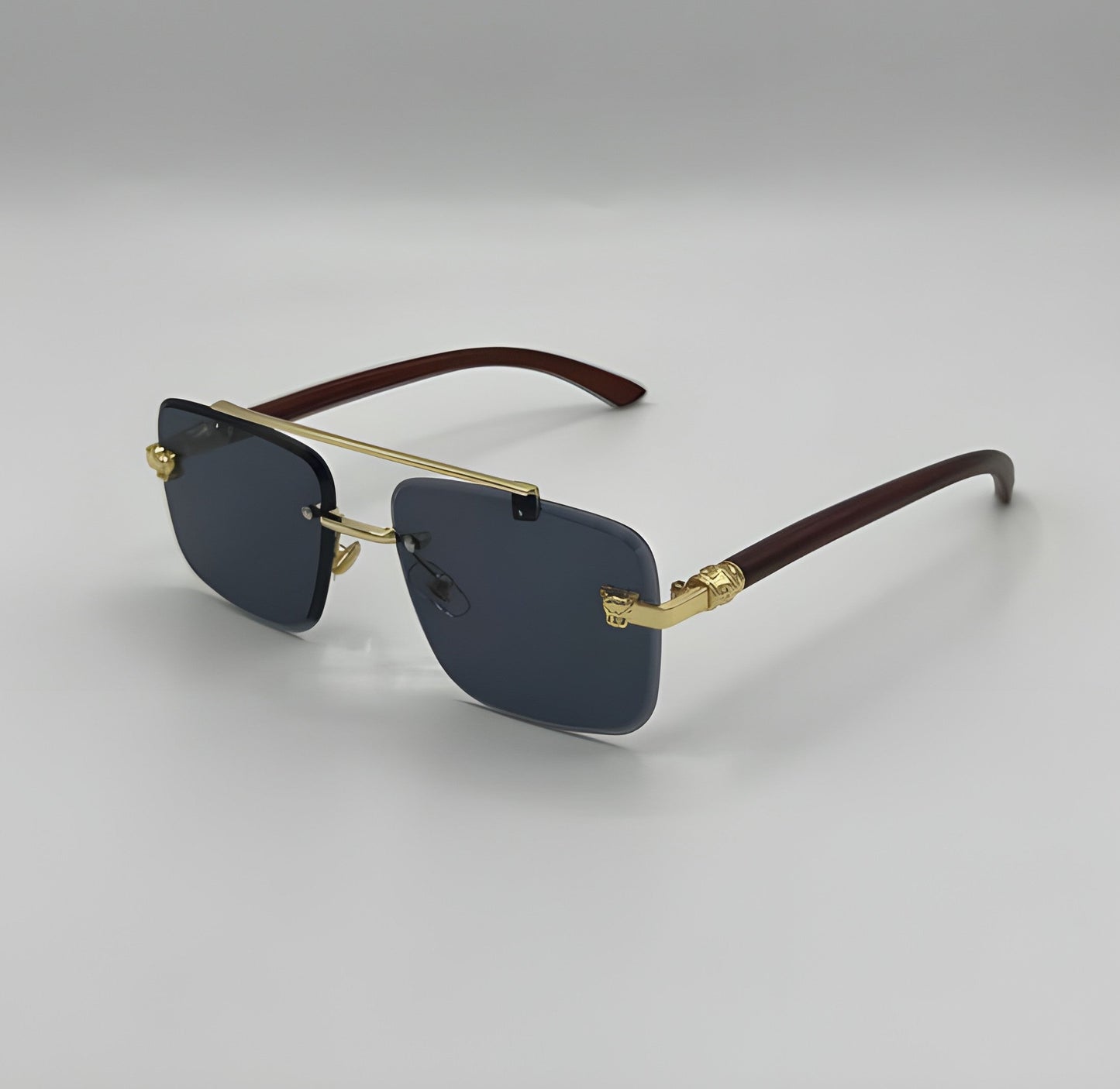 Tiger Classic Shaded Vintage Rimless