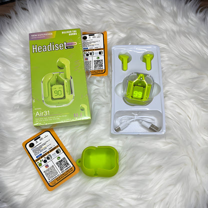 Air31 Earbuds - Free Cover and Pouch