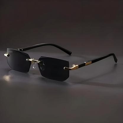 Classic Cartier Rimless Sunglasses