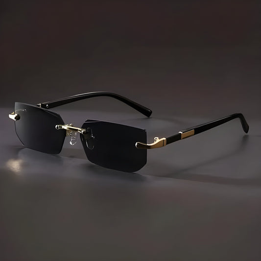 Classic Cartier Rimless Sunglasses